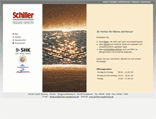 Tablet Screenshot of jschiller.com